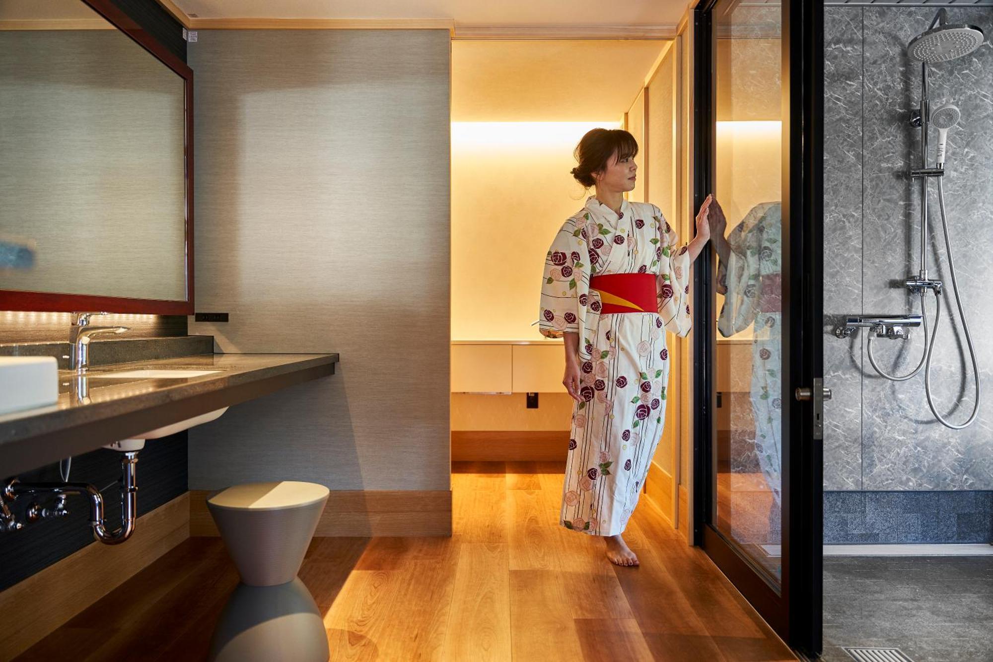Mansuirou Hotel Misasa Eksteriør billede